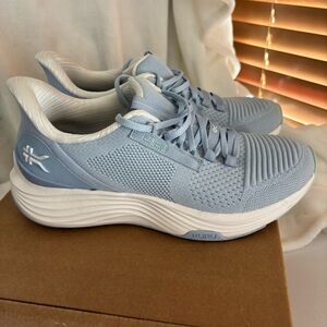 Kuru Atom 2 Mist Blue Sneakers Plantar Fasciitis Comfort Heel Support Size 9